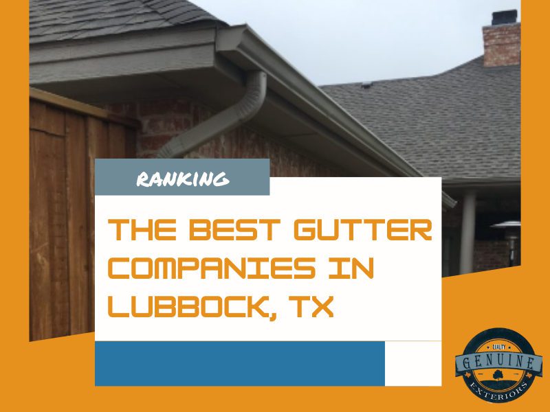 best gutter companies Lubbock texas