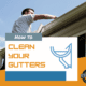 how to clean your gutters